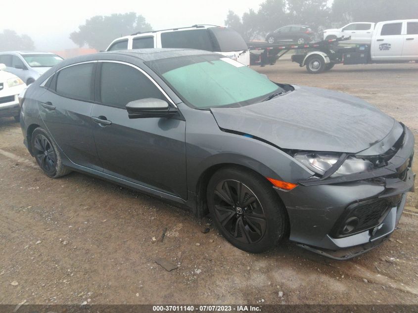 2017 HONDA CIVIC HATCHBACK EX-L NAVI - SHHFK7H72HU215213