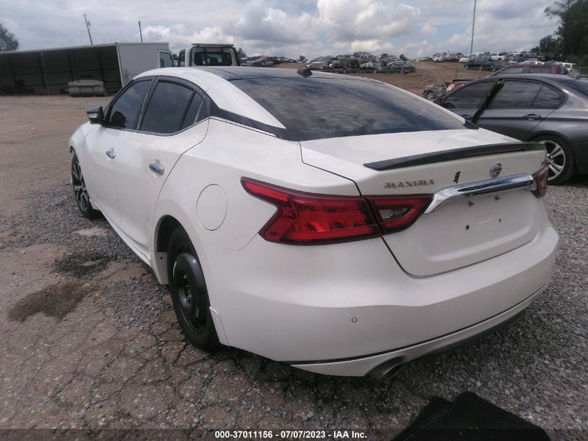 2018 NISSAN MAXIMA SL - 1N4AA6AP2JC396552