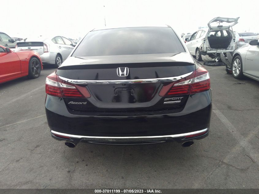 2017 HONDA ACCORD SEDAN SPORT SE - 1HGCR2F11HA298533