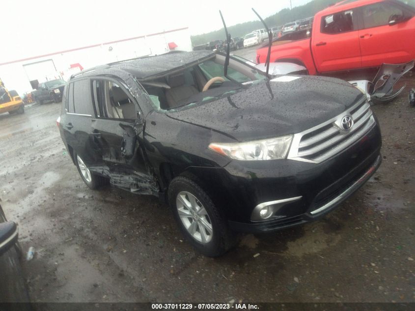 2013 TOYOTA HIGHLANDER - 5TDZA3EH5DS033308