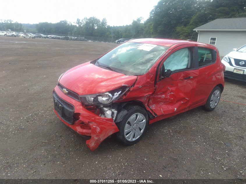 VIN KL8CB6SA2HC780747 2017 CHEVROLET SPARK LS