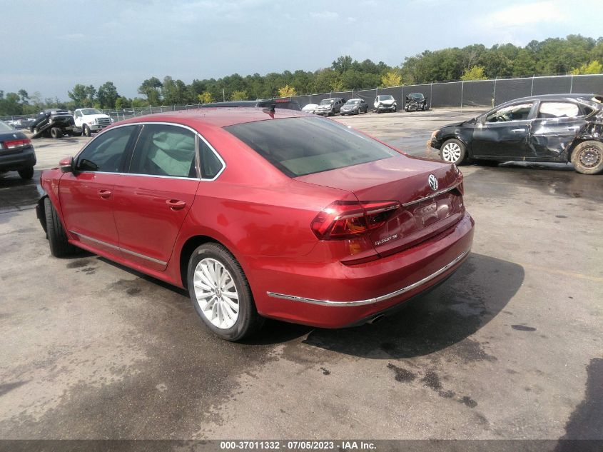 2017 VOLKSWAGEN PASSAT 1.8T SE - 1VWBT7A34HC041854