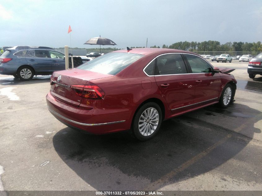 2017 VOLKSWAGEN PASSAT 1.8T SE - 1VWBT7A34HC041854