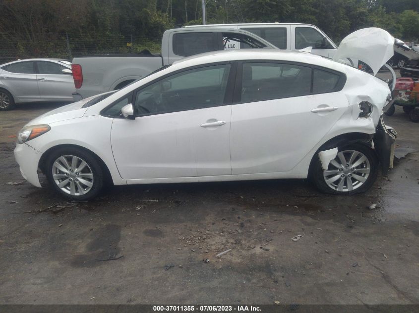 2016 KIA FORTE - KNASX4A60G5535372