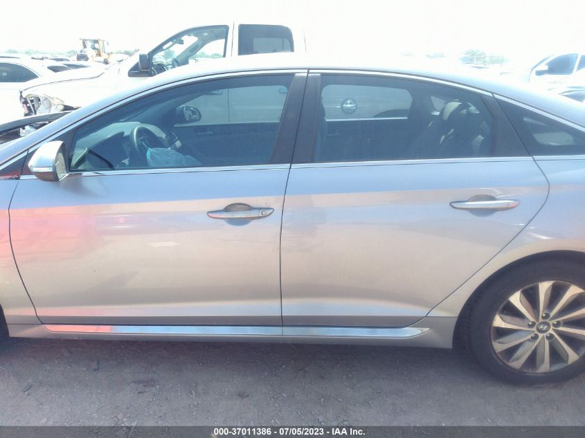 2016 HYUNDAI SONATA 2.4L SPORT - 5NPE34AF0GH283276