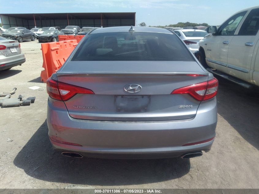 2016 HYUNDAI SONATA 2.4L SPORT - 5NPE34AF0GH283276