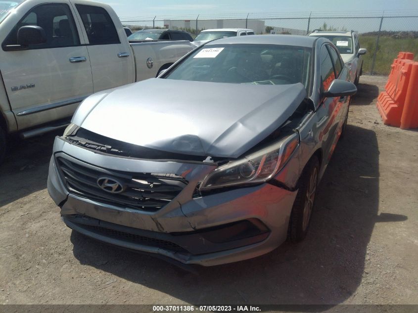 2016 HYUNDAI SONATA 2.4L SPORT - 5NPE34AF0GH283276