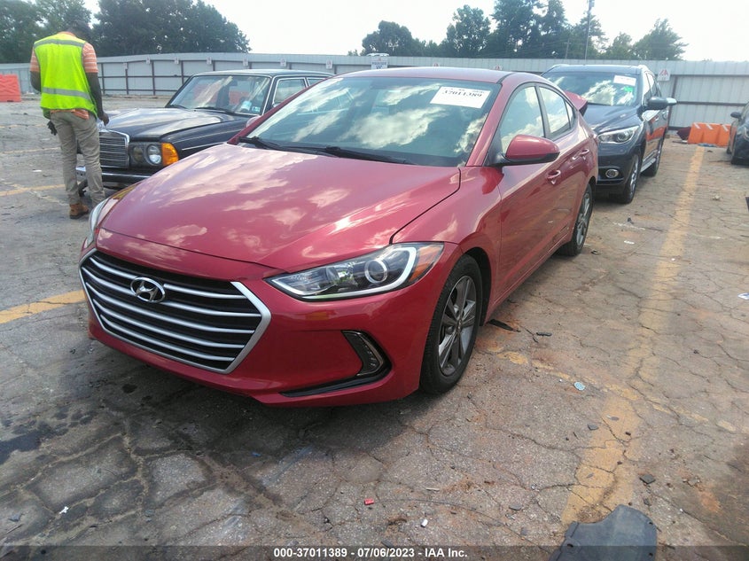 VIN 5NPD84LF1HH015123 2017 HYUNDAI ELANTRA SE