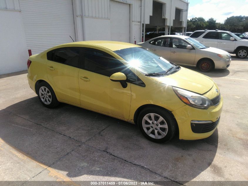 2016 KIA RIO LX - KNADM4A34G6606377
