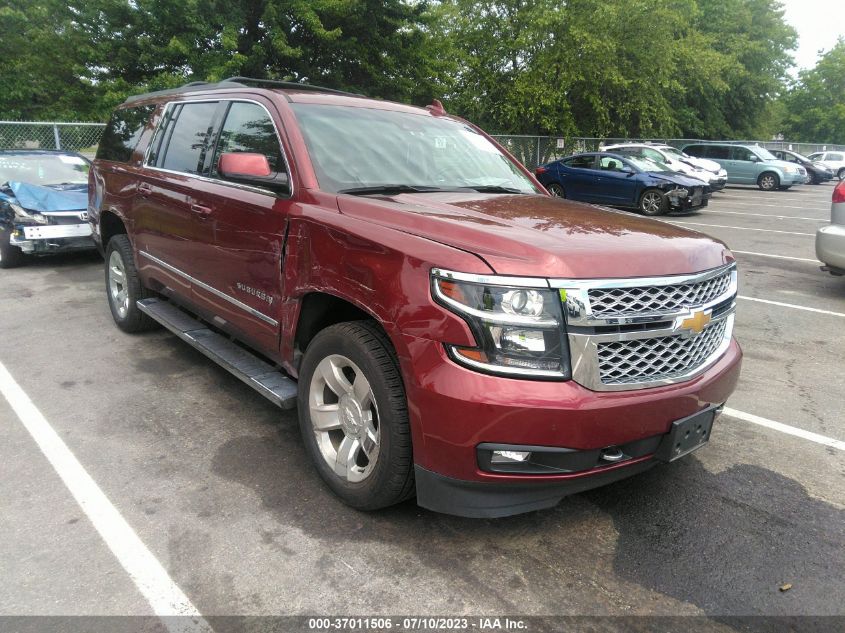 2019 CHEVROLET SUBURBAN K1500 LT - 1GNSKHKC0KR228210