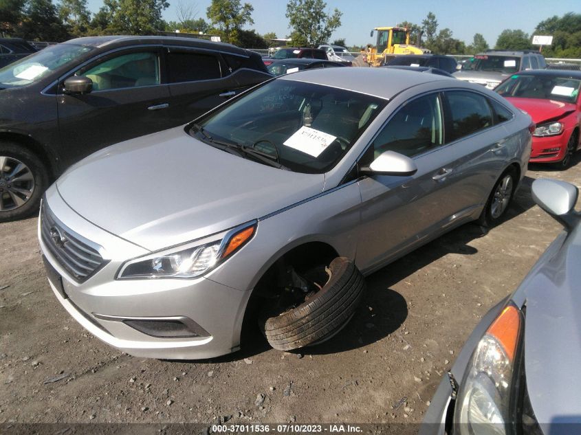 2017 HYUNDAI SONATA SE - 5NPE24AF4HH489169