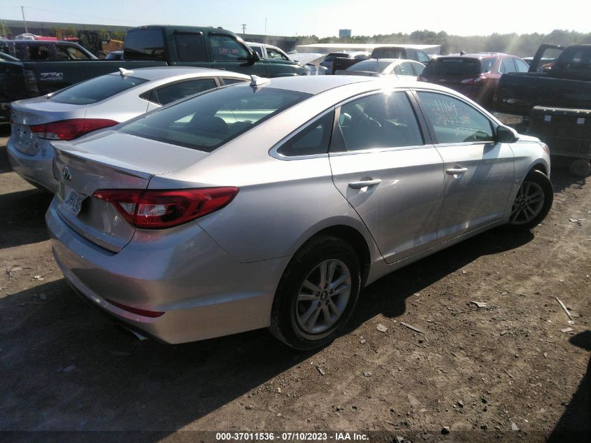 2017 HYUNDAI SONATA SE - 5NPE24AF4HH489169