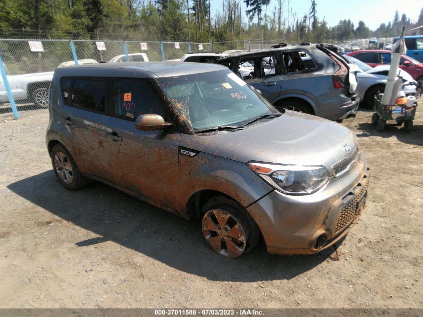 2016 KIA SOUL BASE - KNDJN2A24G7392869