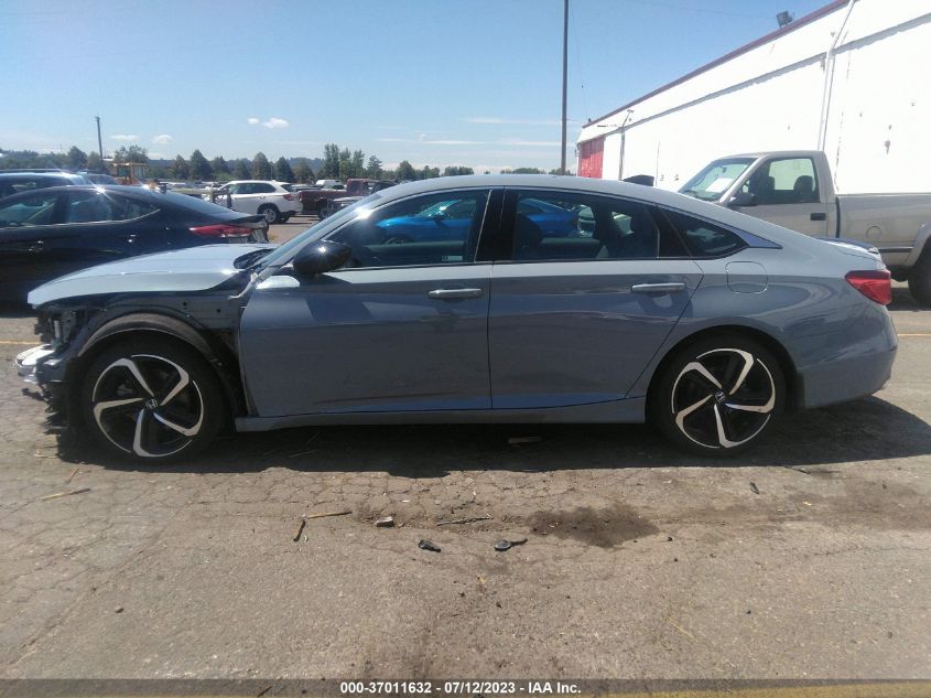 2022 HONDA ACCORD SEDAN SPORT - 1HGCV1F30NA049966