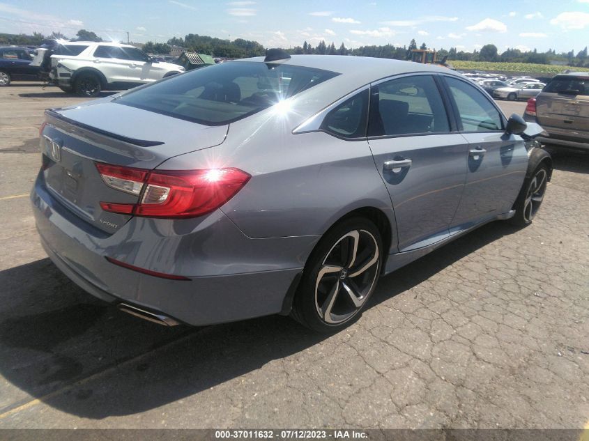 2022 HONDA ACCORD SEDAN SPORT - 1HGCV1F30NA049966