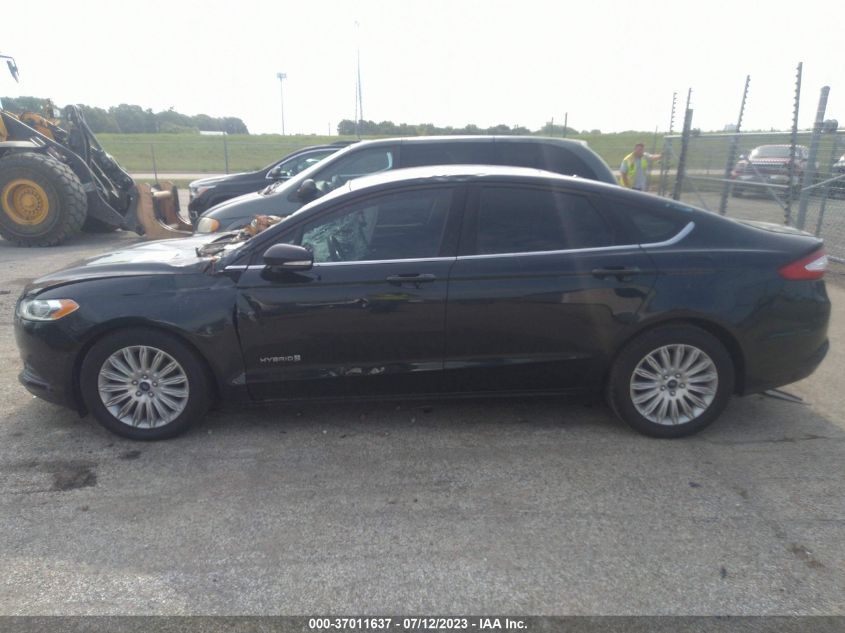 2014 FORD FUSION SE HYBRID - 3FA6P0LU0ER271710