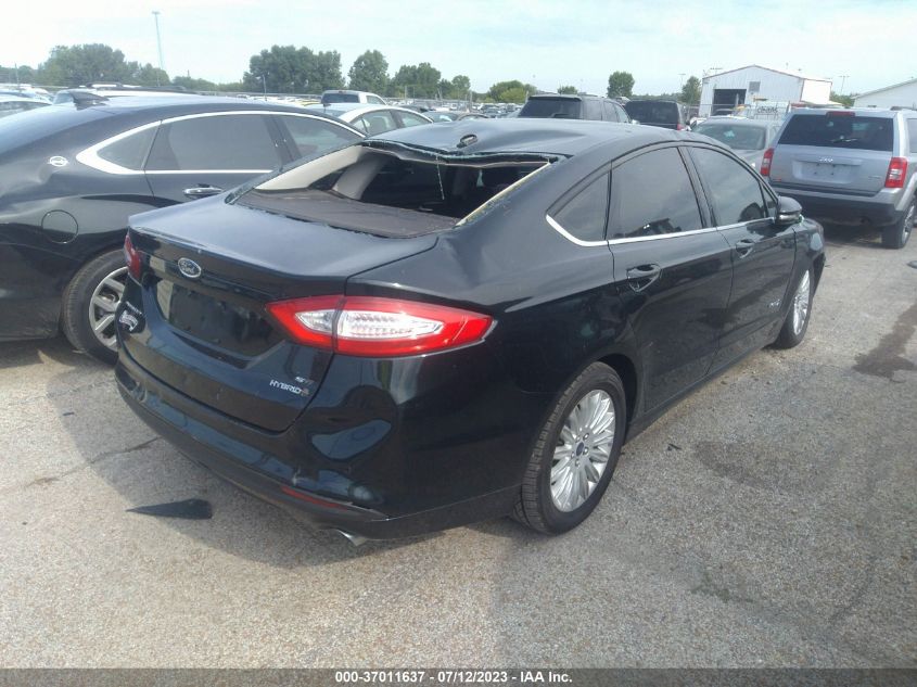 2014 FORD FUSION SE HYBRID - 3FA6P0LU0ER271710