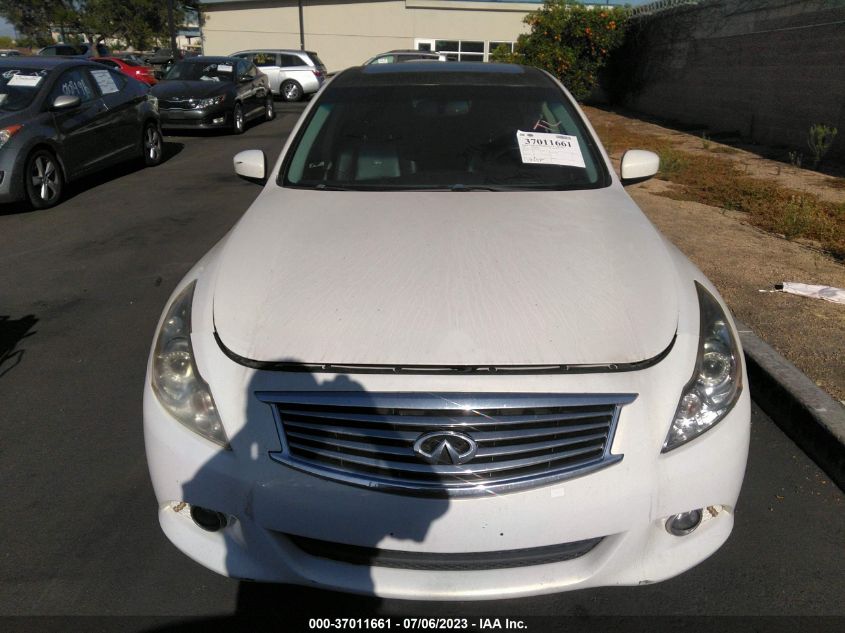 2013 INFINITI G37 SEDAN JOURNEY - JN1CV6AP1DM713889
