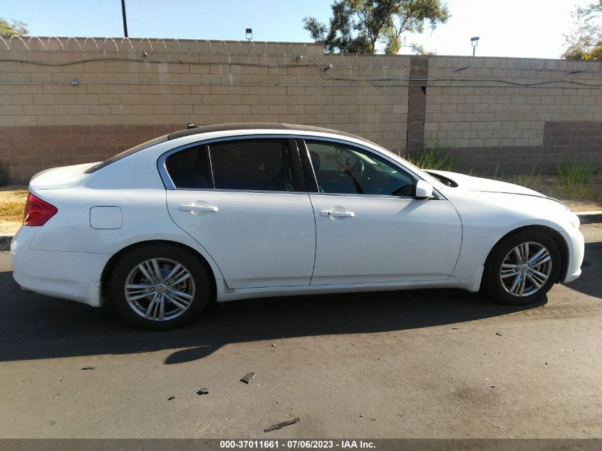 2013 INFINITI G37 SEDAN JOURNEY - JN1CV6AP1DM713889