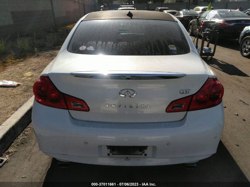 2013 INFINITI G37 SEDAN JOURNEY - JN1CV6AP1DM713889