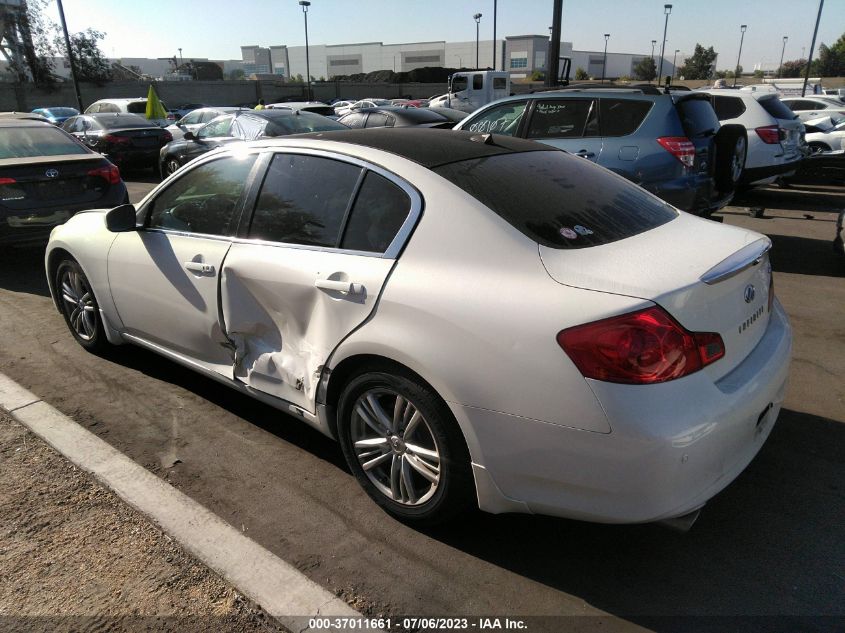 2013 INFINITI G37 SEDAN JOURNEY - JN1CV6AP1DM713889