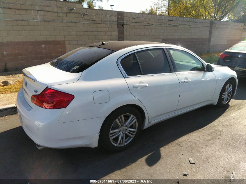 2013 INFINITI G37 SEDAN JOURNEY - JN1CV6AP1DM713889
