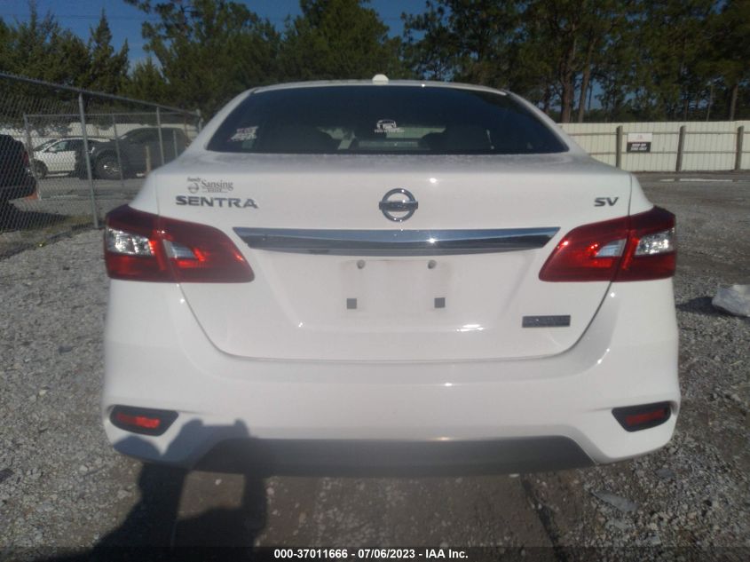 2019 NISSAN SENTRA SV - 3N1AB7AP9KY456562