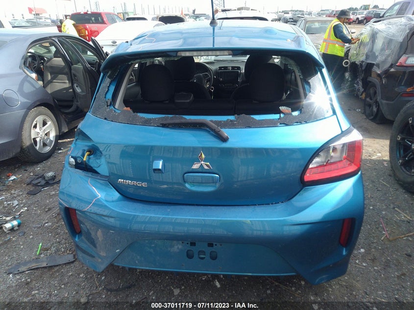 VIN ML32AUHJXNH008225 2022 MITSUBISHI MIRAGE ES/LE