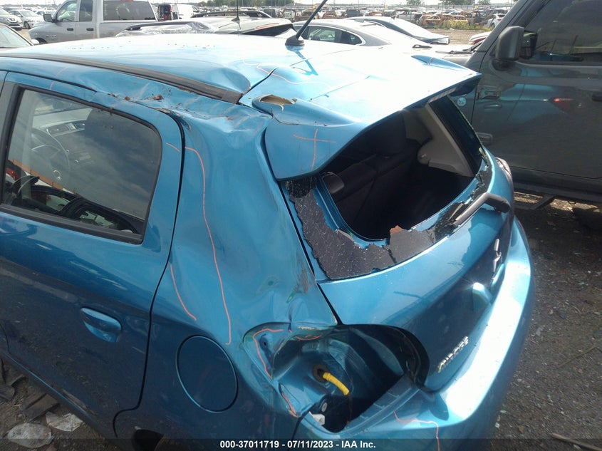 VIN ML32AUHJXNH008225 2022 MITSUBISHI MIRAGE ES/LE
