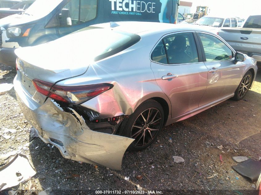 2022 TOYOTA CAMRY SE - 4T1G11AK2NU708019