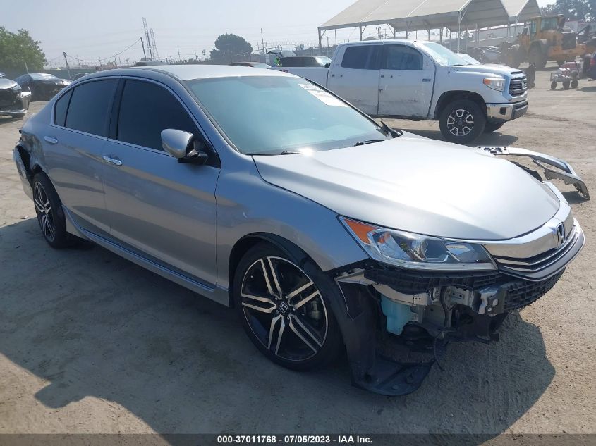 2017 HONDA ACCORD SEDAN SPORT SE - 1HGCR2F10HA252725