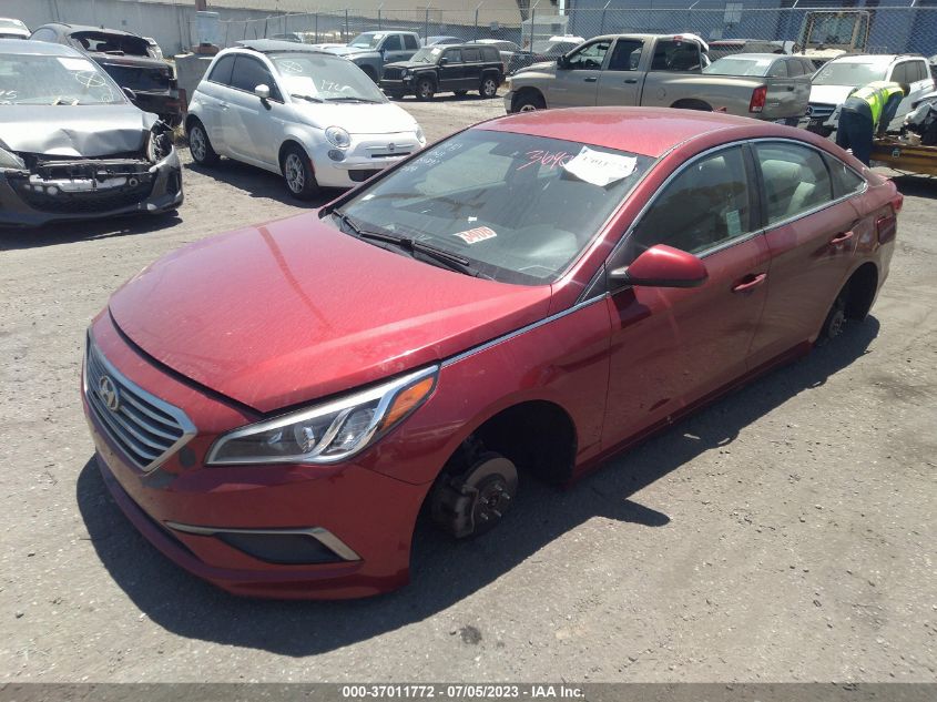 2016 HYUNDAI SONATA 2.4L SE - 5NPE24AF2GH375783