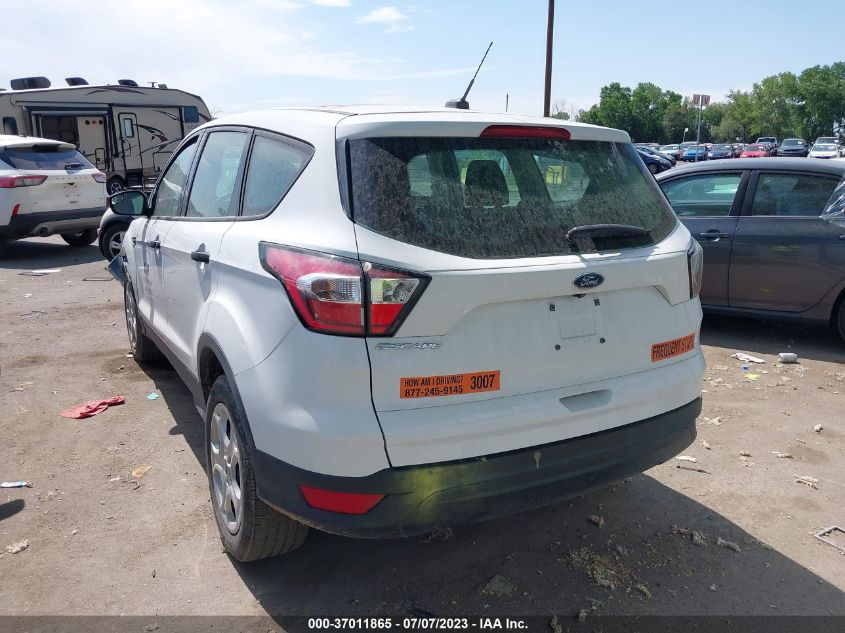 2018 FORD ESCAPE S - 1FMCU0F78JUD60676