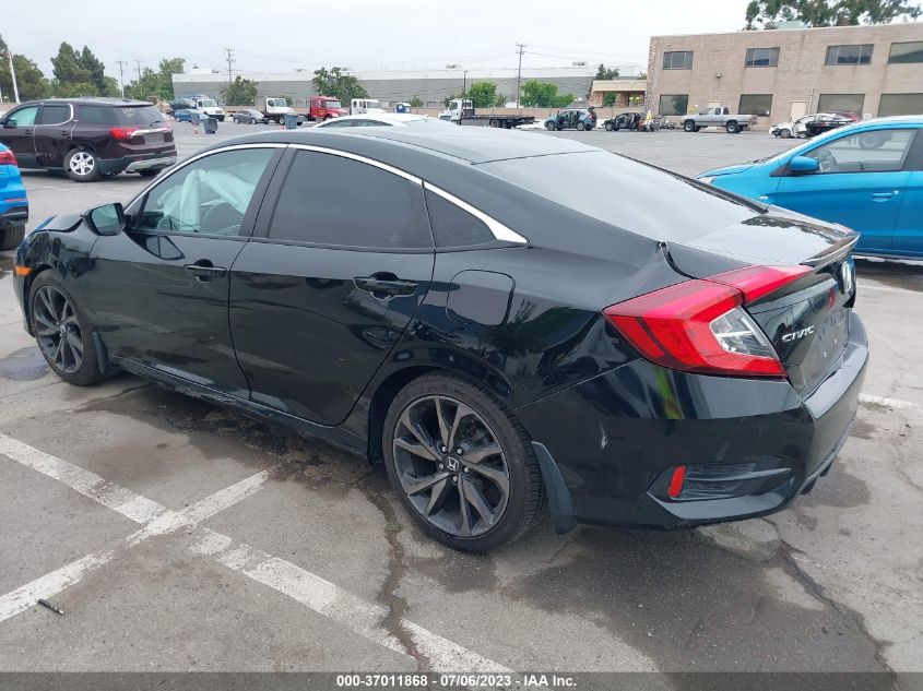 2019 HONDA CIVIC SEDAN SPORT - 2HGFC2F81KH522601