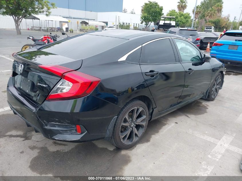2019 HONDA CIVIC SEDAN SPORT - 2HGFC2F81KH522601