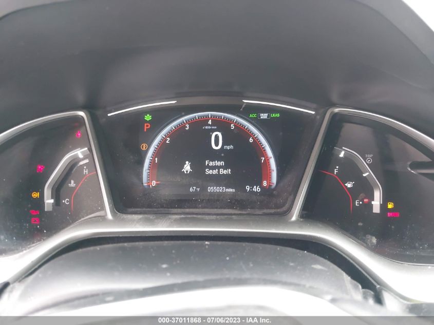 2019 HONDA CIVIC SEDAN SPORT - 2HGFC2F81KH522601