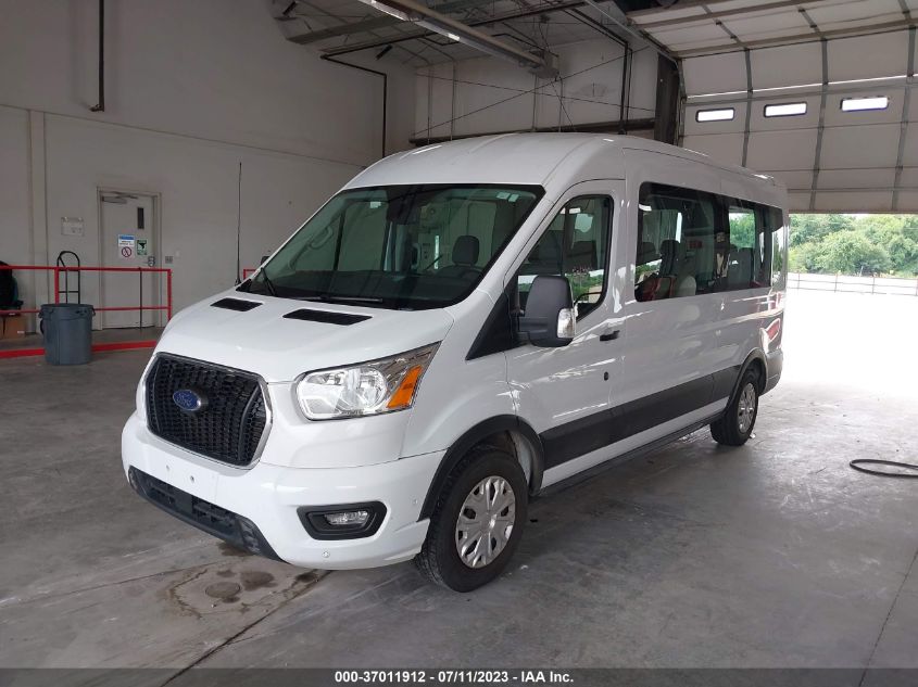 2021 FORD TRANSIT PASSENGER WAGON XL/XLT 1FBAX2C81MKA31995