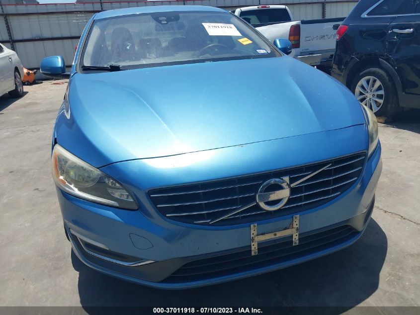 2014 VOLVO S60 T5 - YV1612FS7E1293953