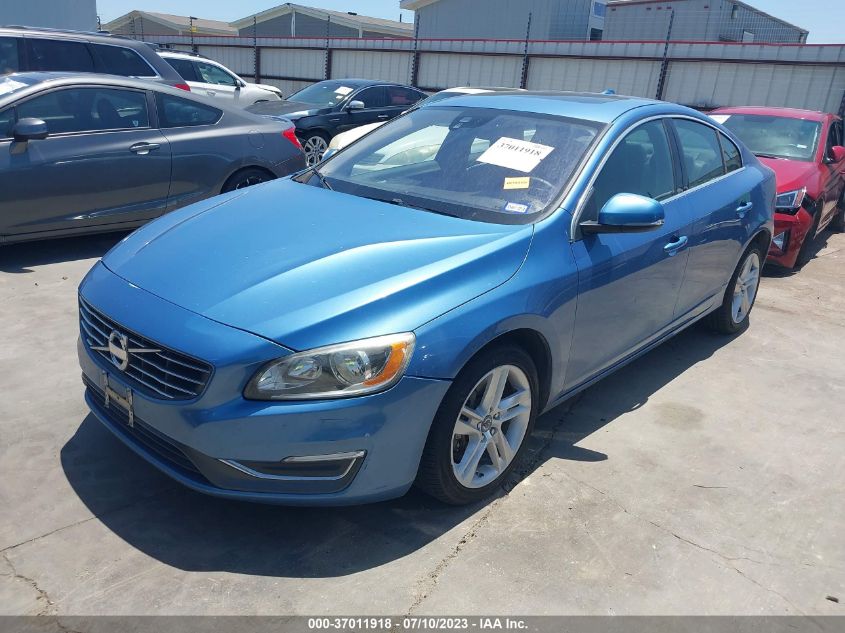 2014 VOLVO S60 T5 - YV1612FS7E1293953