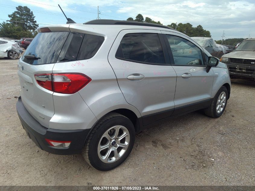2020 FORD ECOSPORT SE - MAJ3S2GE7LC365692