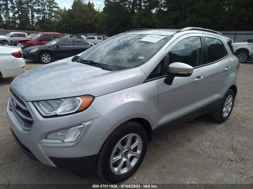 2020 FORD ECOSPORT SE - MAJ3S2GE7LC365692