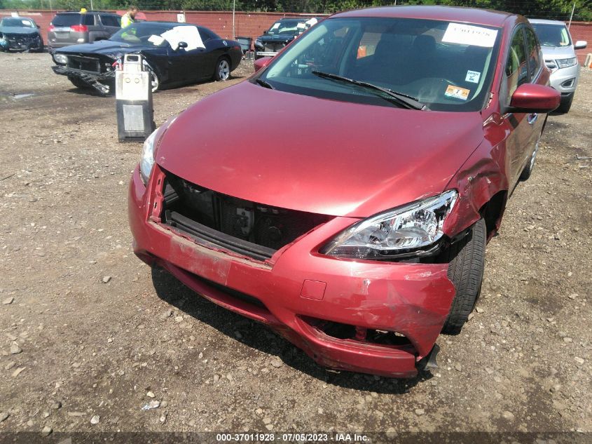 2015 NISSAN SENTRA SR/SL/S/SV/FE+ S - 3N1AB7AP2FY266253