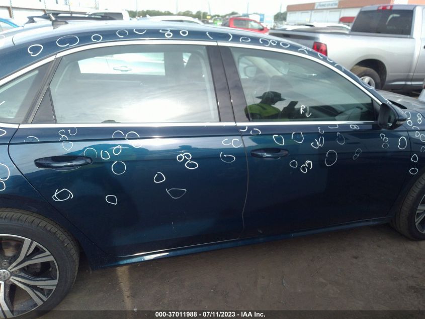 2022 VOLKSWAGEN PASSAT SE - 1VWSA7A36NC001499