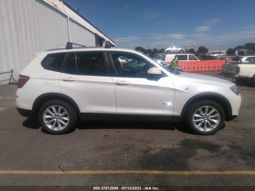 2015 BMW X3 XDRIVE28I - 5UXWX9C5XF0D50389