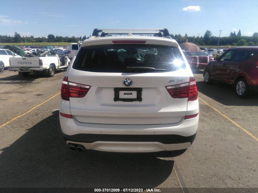 2015 BMW X3 XDRIVE28I - 5UXWX9C5XF0D50389