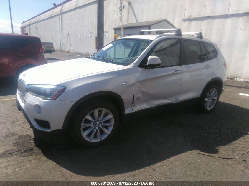 2015 BMW X3 XDRIVE28I - 5UXWX9C5XF0D50389