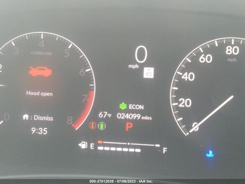 2022 HONDA CIVIC SEDAN SPORT - 2HGFE2F50NH515580