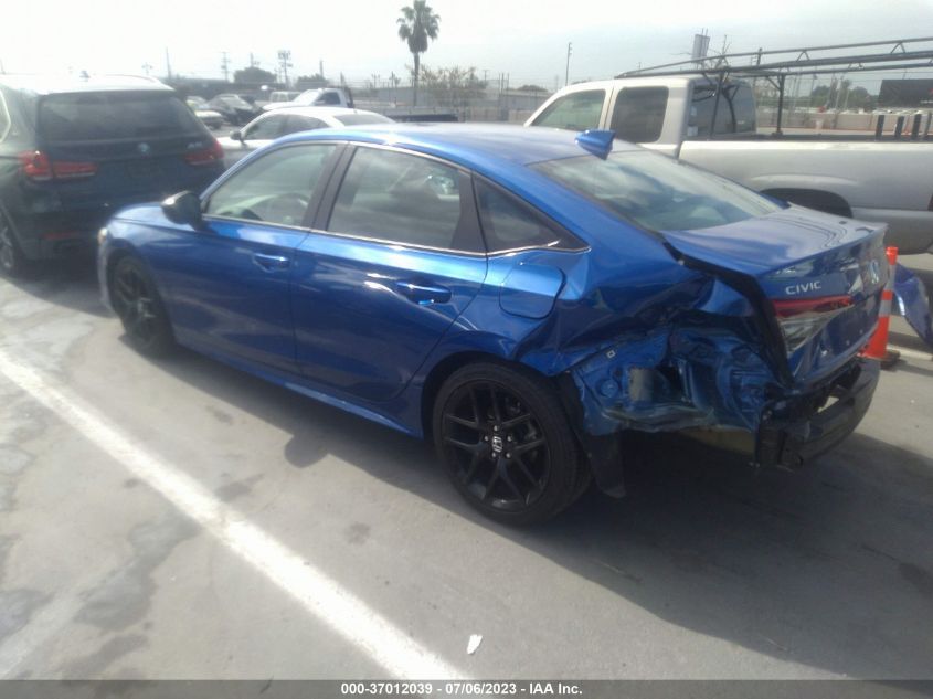 2022 HONDA CIVIC SEDAN SPORT - 2HGFE2F50NH515580
