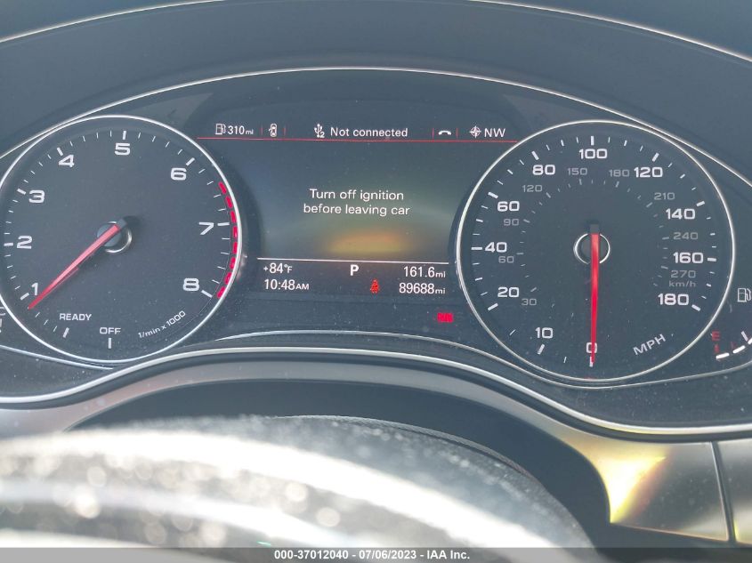 2016 AUDI A6 3.0T PRESTIGE - WAUHGAFC9GN008680