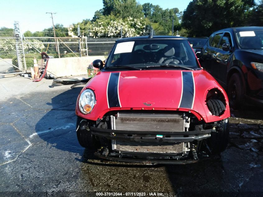 2013 MINI CONVERTIBLE COOPER WMWZN3C58DT568225